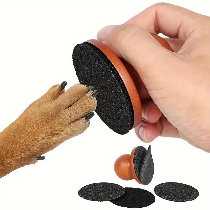 Stress-Free Dog Nail File - Gentle Scratch Square for Easy Grooming