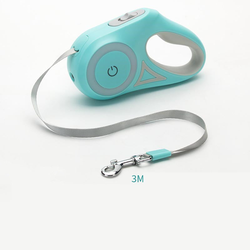 Retractable Dog Leash & Collar Set - Automatic Traction Rope for Small to Medium Dogs and Cats