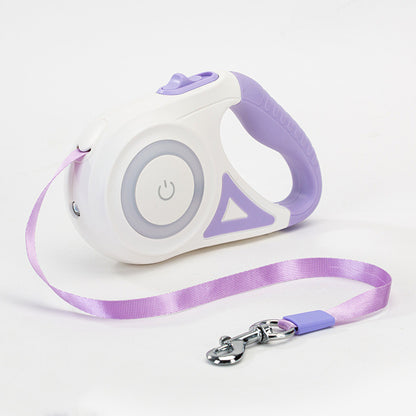 Retractable Dog Leash & Collar Set - Automatic Traction Rope for Small to Medium Dogs and Cats