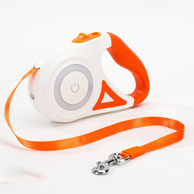 Retractable Dog Leash & Collar Set - Automatic Traction Rope for Small to Medium Dogs and Cats