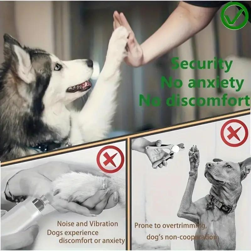 Stress-Free Dog Nail File - Gentle Scratch Square for Easy Grooming