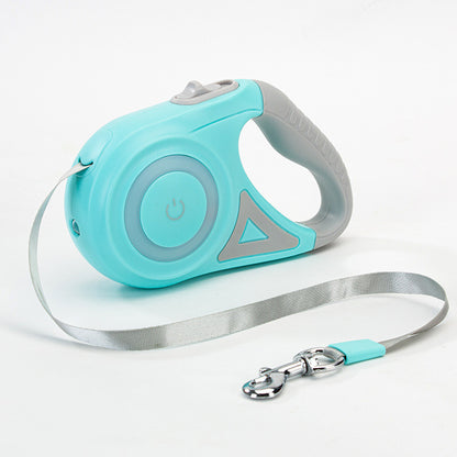 Retractable Dog Leash & Collar Set - Automatic Traction Rope for Small to Medium Dogs and Cats
