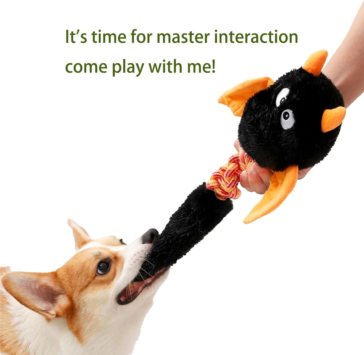 Eco-Friendly Plush Squeaky Dog and Cat Toys for All Sizes – Perfect for Playtime Fun!