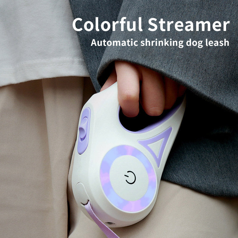 Retractable Dog Leash & Collar Set - Automatic Traction Rope for Small to Medium Dogs and Cats