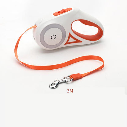 Retractable Dog Leash & Collar Set - Automatic Traction Rope for Small to Medium Dogs and Cats
