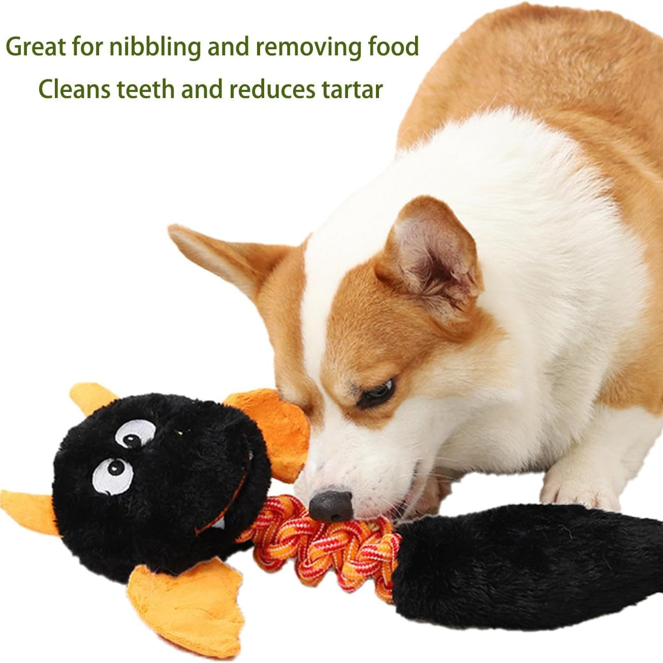Eco-Friendly Plush Squeaky Dog and Cat Toys for All Sizes – Perfect for Playtime Fun!