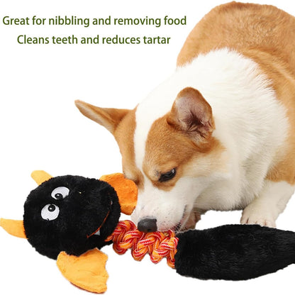 Eco-Friendly Plush Squeaky Dog and Cat Toys for All Sizes – Perfect for Playtime Fun!